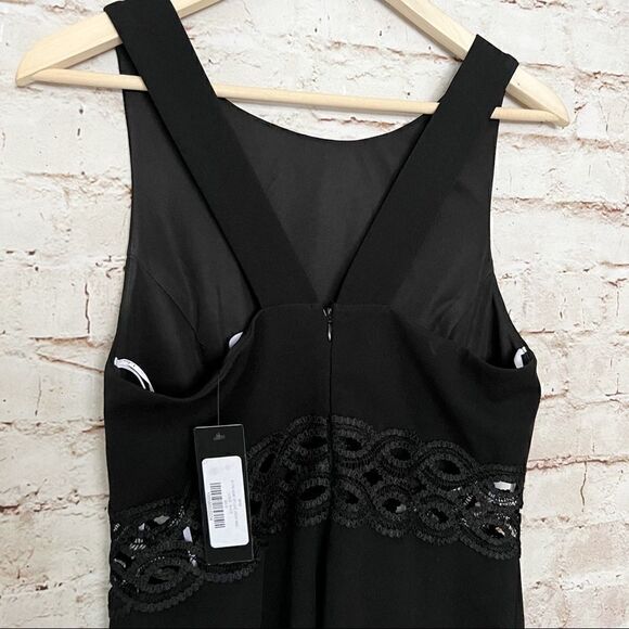 Lulus sleeveless lace tulip dress body con fitted - Picture 5 of 7